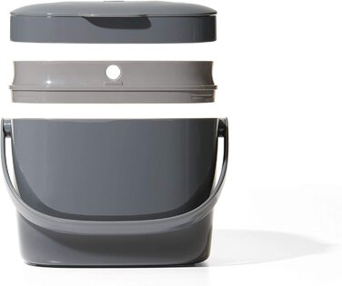 OXO Konteiner для компосту Easy-Clean, 6.6л, пластик, антрацит