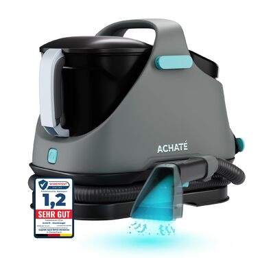 Вашорка для килимів та м'яких меблів - Fleckenreiniger 650W, 1.4L, сірий/блакитний