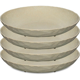Тарілка для супу Koziol, 220 мм, 220 мм, 4 шт., 5006700, натуральний пісок пустелі