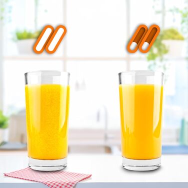 Електрична соковитискачка Duronic Saftpresse 600W - соковитискачка для цитрусових з нержавіючої сталі, 400мл, 2 конуси