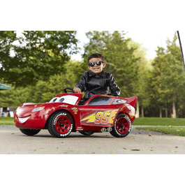 Дитячий електромобіль Huffy Disney Тачки МакКвін, червоний