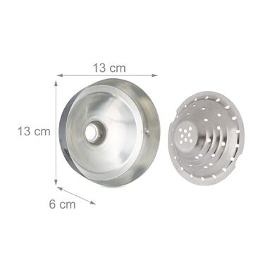 Преміальний ручний прес для соку Relaxdays з важелем