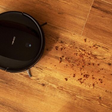 Пылесос робот Cecotec Conga Perfect & Clean Connected Titanium, 2100 Па, 160 хв, 10 режимів, Jalisco Brush, Чорний