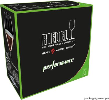 Набір келихів для шампанського Riedel Performance, 2 шт, прозоре кришталеве скло, преміум-якість