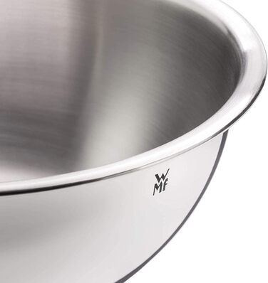 Набір кухонних мисок WMF Function Bowls, 2 шт., діаметр 22 та 24 см, Cromargan нержавіюча сталь, багатофункціональні (для замішування, салатів, подачі), складаються