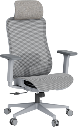 Крісло офісне OfficePro Wave OC670-G-G-G