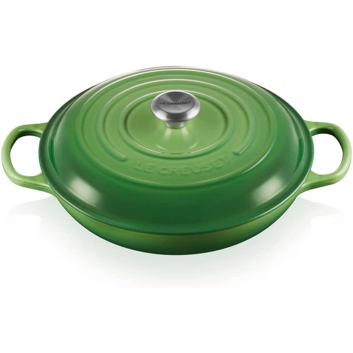 Le Creuset Signature: Казан з чавуну, 3.5 л, для всіх плит, включаючи індукцію, 30 см, Azure