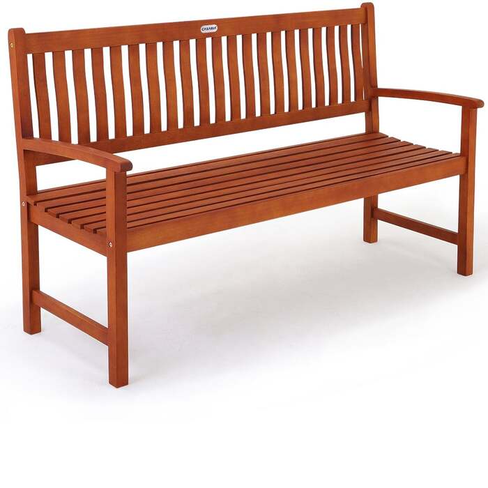 Садова лавка Maxima евкаліптова деревина FSC-сертифікована® 152x55x92см