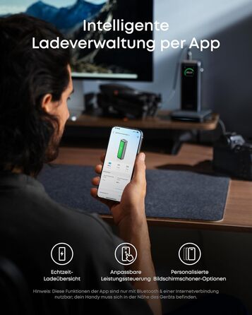 Power Bank Anker Prime 26250mAh: 3 порти, 300W, швидка зарядка, TSA-сертифікований, керування через додаток, для MacBook, iPhone та інших пристроїв