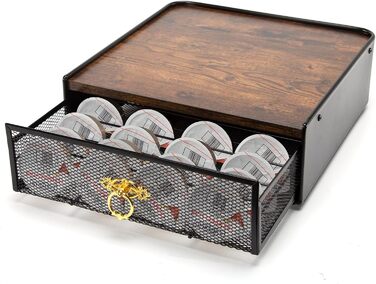 Тримач для капсул Tassimo (64 шт.) - металевий органайзер для капсул кави, стійка-органайзер