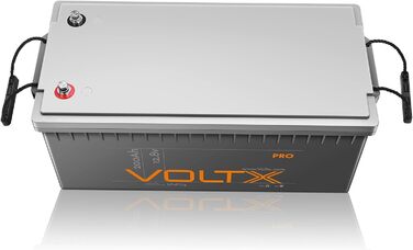 Літієва батарея VoltX LiFePO4 200Ah 12V 2 упаковки, 200A BMS, 4000 циклів зарядки, заміна свинцево-кислотного продукту