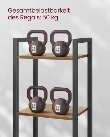 Стелаж VASAGLE Regal: 6 полиць, 30x40x186 см, для офісу, вітальні, спальні, кухні (натурально-бежевий + матовий білий)