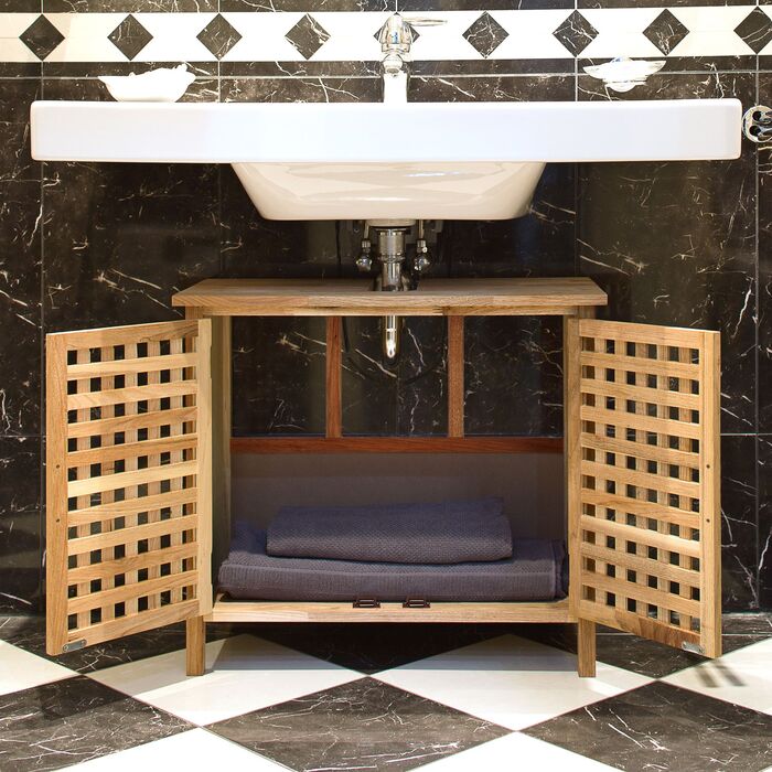 Підставка під раковину Relaxdays з горіхового дерева