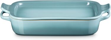 Форма для запікання Le Creuset прямокутна зі stoneware кришкою, 3 л, вишнево-червоний (Meersalz)