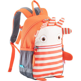 Дитячий рюкзак Skandika Worry Eater Рюкзак дитячий від 1-5 років для дівчаток і хлопчиків, 8 л, іменна бирка, світловідбиваючі елементи, вуличний Рюкзак для дитячого садка, Рюкзак для дошкільнят Saggo