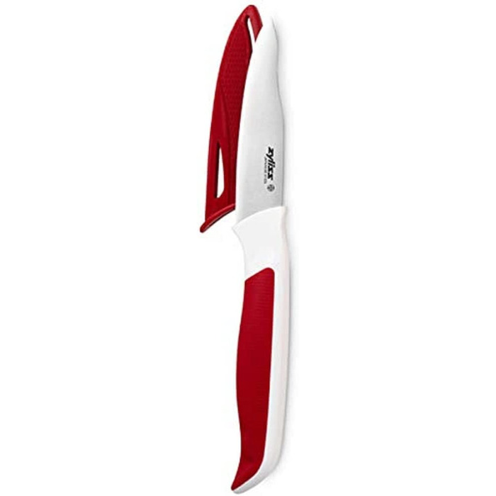 Набір ножів Zyliss E920247 Comfort 5-ти предметний з бруском, японська сталь, кольоровий, для кухні, гарантія 5 років