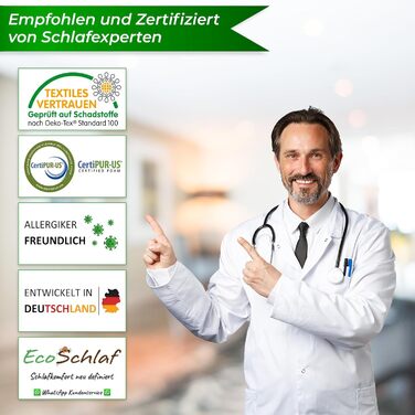 Ортопедична подушка Airflow для сну на боці з Memory Foam – підтримка шиї, зменшення болю, комфортний сон