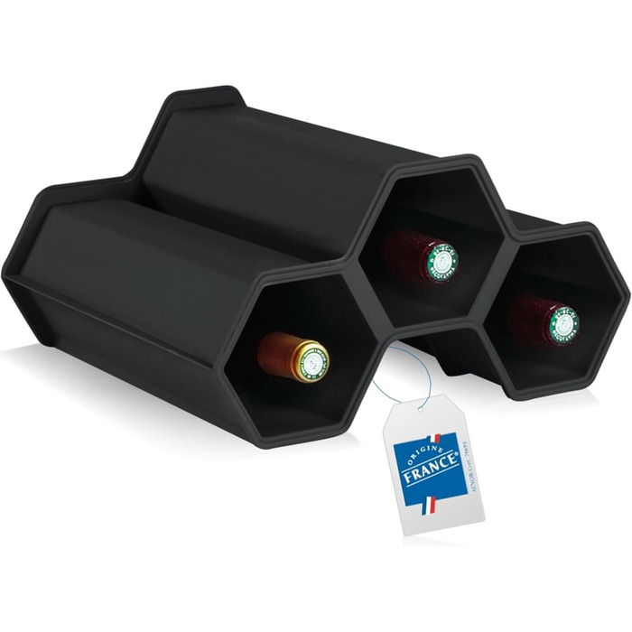 Стійка для вина Stimo на 12 пляшок, пластикова, розширювана