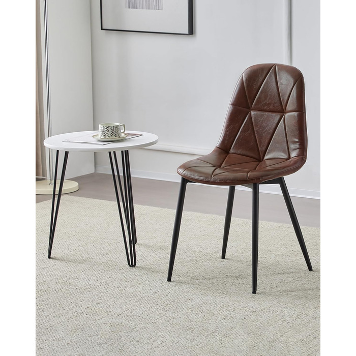 Стільці для їдальні Lestarain з підлокітниками, для кухні, вітальні, їдальні, м'які, з оксамитовим покриттям, металеві, ергономічний дизайн, темно-зелений