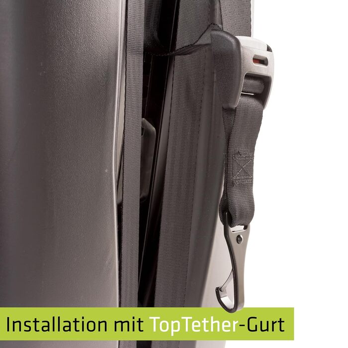 Автокрісло 4BABY Go-Fix Isofix 76-150 см, регульоване, з підкладкою, для дітей, I-Size (Мокко)