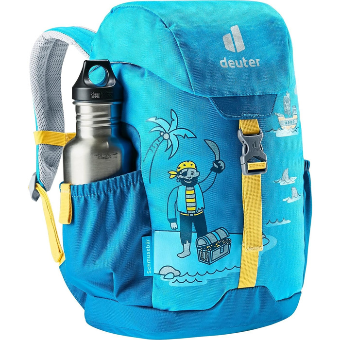 Дитячий рюкзак deuter Unisex Kids Cuddly Bear (1 упаковка) (8 л, лазуровий-ляпіс)