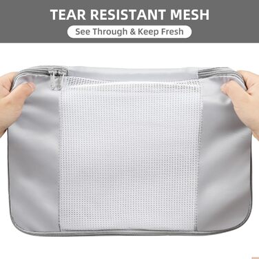 Набір органайзерів для одягу в дорогу BAGAIL, 10 шт., дорожні компресійні куби для пакування речей у валізу та ручну поклажу, рожевий