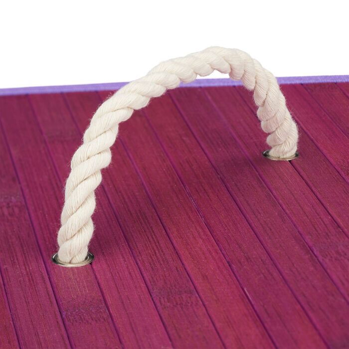 Кошик для білизни Relaxdays з бамбука