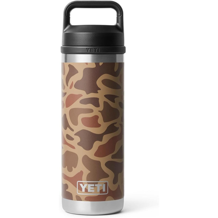 Термос YETI Rambler з кришкою Chug, 532 мл, Wetlands Camo
