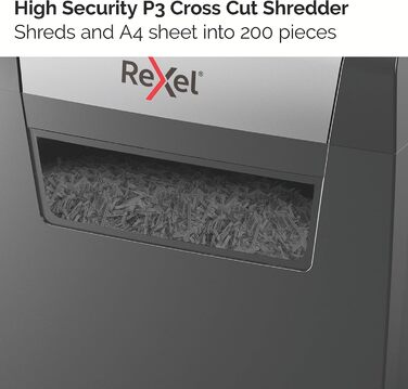 Шредер Rexel Momentum X308-2104570EU: 8 листів, 8 штук