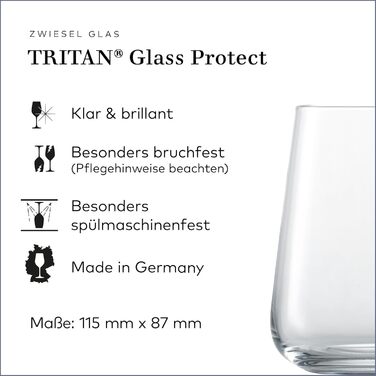 Champagnerglas Vervino від Zwiesel Glas (2 шт.) - Секретні келихи з Tritan-кришталем, Made in Germany
