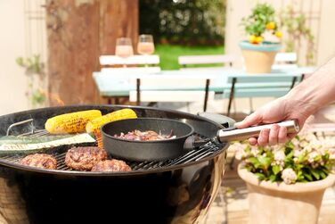 Сковорода Woll Diamond Logic XR Pro, діаметр 28 см, висота 5 см, індукційна, знімний ручка з нержавіючої сталі, антипригарне покриття, для всіх типів плит, чорна