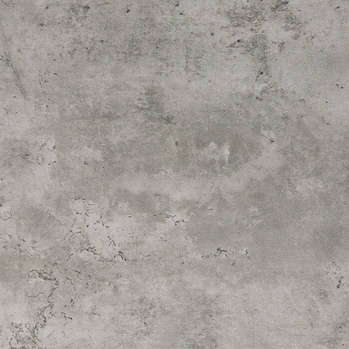 Стіл обідній DUBI Möbel NOA, круглий 110x110 см, для кухні/їдальні, індустріальний дизайн, колір бетону, 11216-US-BETO