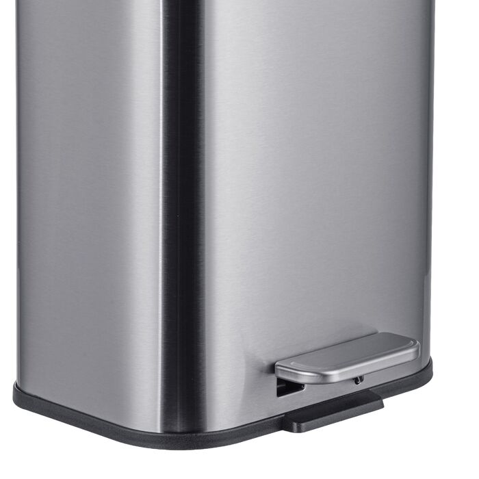 Відро для сміття Relaxdays з захистом від відбитків пальців, 5 л