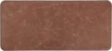 Килимок для миші Londo Echtleder з натуральної шкіри, великий, з антиковзаючою основою та гладкою поверхнею (Mink)