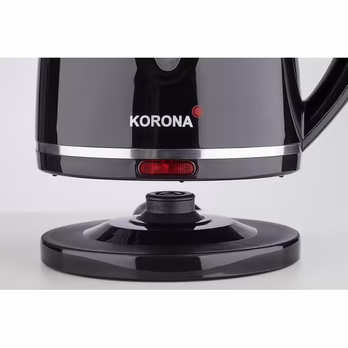 Електричний чайник Korona 20115, 1 л, чорний, пластик