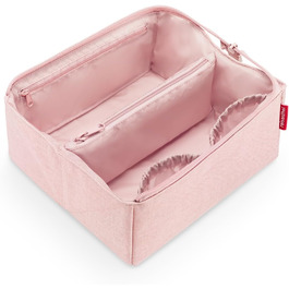 Сумка-органайзер Reisenthel Fold Case Boxy Cosmetic Case - Косметичка для подорожей з великим об'ємом. 2 кишені всередині для організації (Twist Blush)