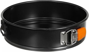 Форма для випічки LE CREUSET, 24 см, з антипригарним покриттям, для кислотного тіста, з вуглецевої сталі, антрацит/помаранчевий, 94101800000000