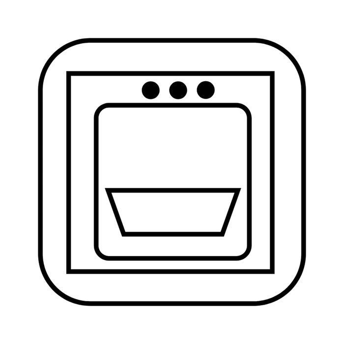 Сковорода сервірувальна, 16x13 см, H 2 см, чавун, емальована, всередині чорна, 88228