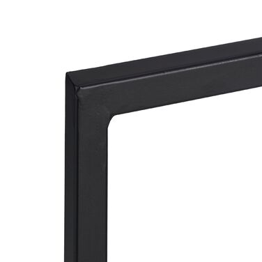 Стильна металева полиця для дров Relaxdays