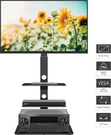 Підлогова стійка для телевізора BONTEC 30-70
