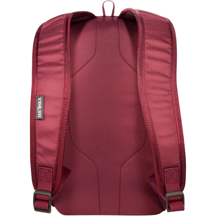 Рюкзак Tatonka City Pack 15л - Маленький, легкий денний рюкзак з перероблених матеріалів - Об'єм (15 літрів, Bordeaux Red / Жоржина)