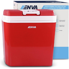 Електричний охолоджувач ENVA 12 В/230 В 20 літрів Охолодження та збереження тепла в дорозі