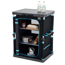 Сховище для кемпінгу Timber Ridge: складаний кухонний ящик для автомобіля, чорний