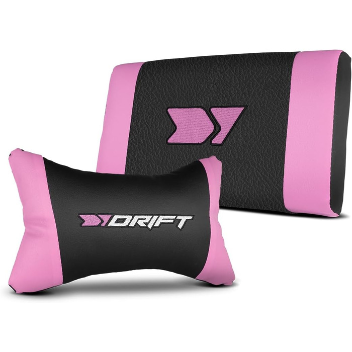 Ігровий крісло DRIFT GAMING DR35 - комфорт та підтримка для геймерів, чорно-сірий колір, з подушками для спини та шиї, регульоване, на міцній базі, з підлокітниками