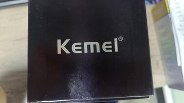 Професійна машинка для стрижки волосся KEMEI 2296, бездротова, T-подібне лезо, USB, чорна