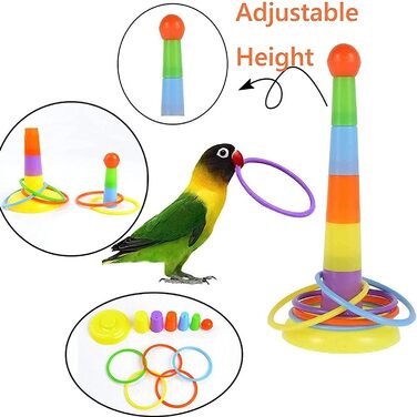 Набір іграшок для птахів WishesMar Папуга Мар
