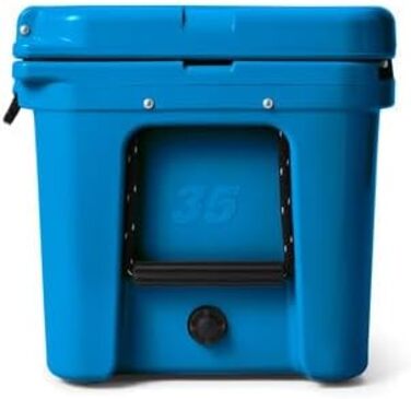 Термобокс YETI Tundra 35 Big Wave Blue, ізотермічний контейнер для зберігання продуктів, синій