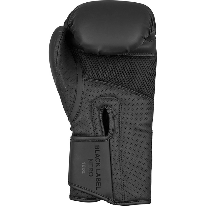 Боксерські рукавички Benlee зі штучної шкіри (1 пара) Black Label Nero 14 унцій чорного кольору