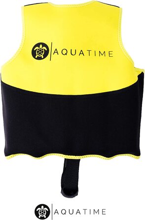 Дитячий плавальний жилет AQUATIME високої якості з неопрену на шнурку ремінь безпеки і плавки швидковисихаючий рятувальний жилет Купальники для хлопчиків і дівчаток (м) для плавання у воді.