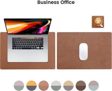 Набір підставок під гаряче YIHELU, 6 шт., штучна шкіра, зелений м'ятний/кремовий, миючіся, антиковзні